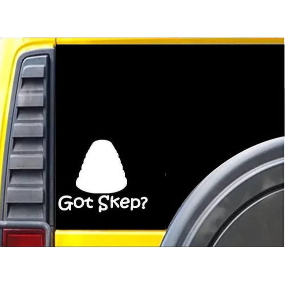 Got Skep *J678* bee 6 inch Decal honey Sticker