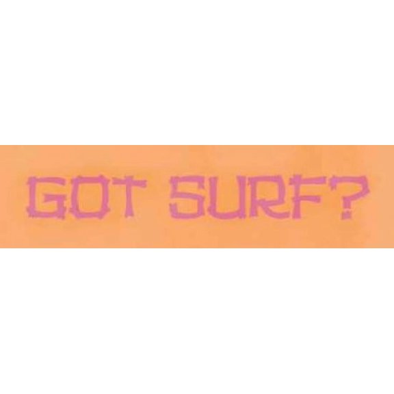 Got Surf Canvas Art - Stephanie Marrott (8 x 24)