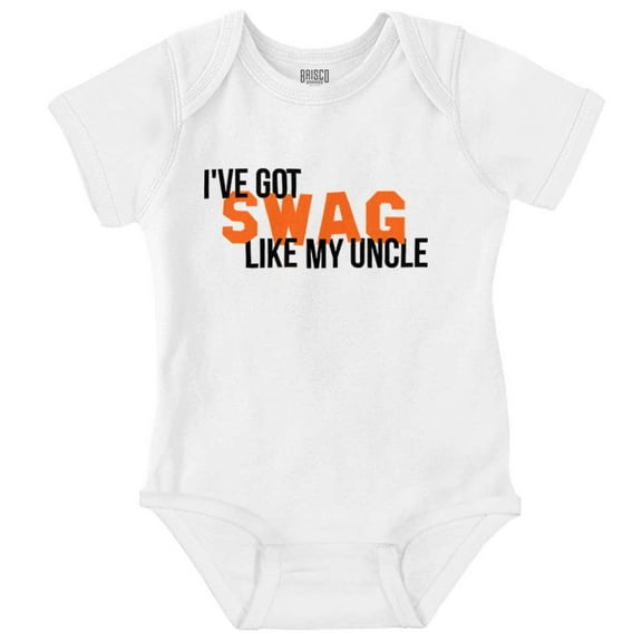 Got Swag Like Uncle Nephew Niece Bodysuit Jumper Boys Infant Baby Brisco Brands 18M