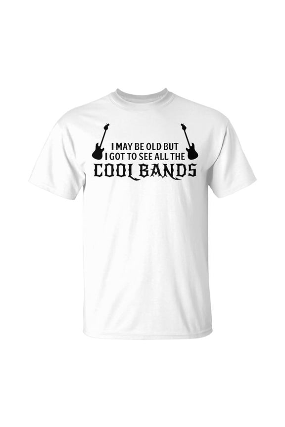 Got To See All The Cool Bands Unisex Jersey Crewneck Tshirt