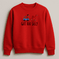 thumbnail image 1 of Got Too Silly Funny Goose Cartoon Retro Inspired Graphic Print Sweatshirt, up to size 5XL, 1 of 2