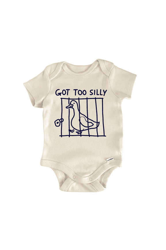 Got Too Silly Goose Jail - Baby Bodysuit