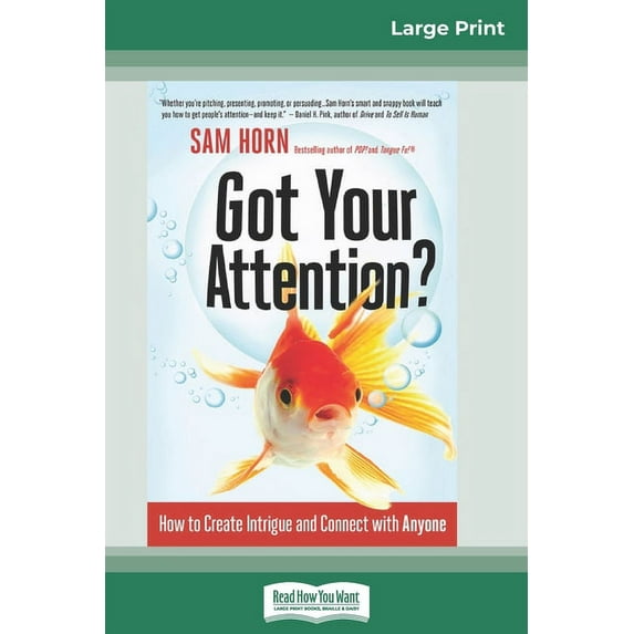Got Your Attention?: How to Create Intrigue and Connect with Anyone (16pt Large Print Edition), (Paperback)