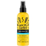 g t2b Curled Hair Spray Oil, 4oz, for curl types 3-4, curly & coily