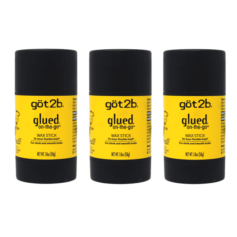 Got2B Glued Wax Stick 1.8 Ounce Pack of 3 - Walmart.com