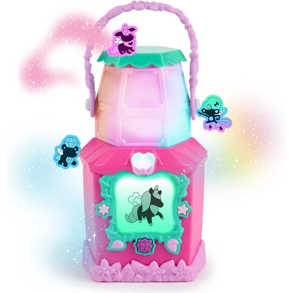 Got2Glow Fairy Pet Finder – Magic Fairy Jar Toy Includes 40+ Virtual Pets (Pink)