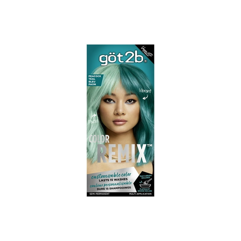 got2b Color Remix Peacock Teal 097 Semi-Permanent Hair Color