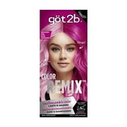 got2b Color Remix, Customizable Semi-Permanent Hair Color, 093 Shocking Pink, 1 Application