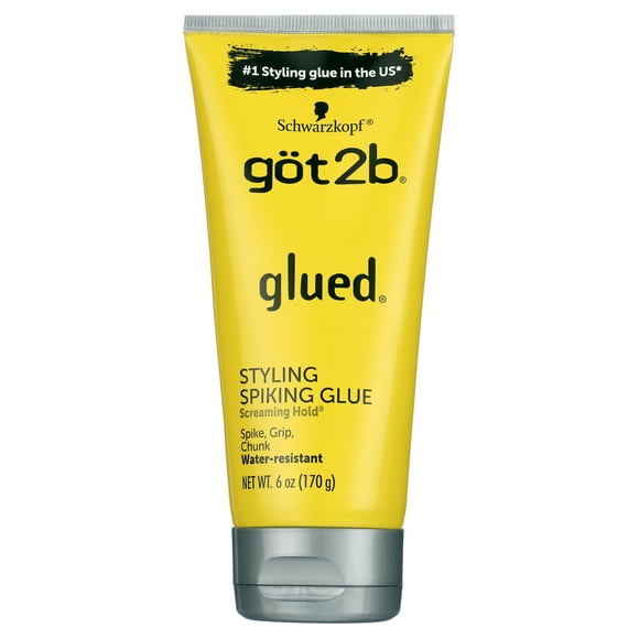 Got2b Glued Styling Spiking Hair Gel, 6 oz