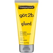 got2b Glued Styling Spiking Hair Gel, Water-Resistant, Bold, Screaming Hold Spikes, 6 oz