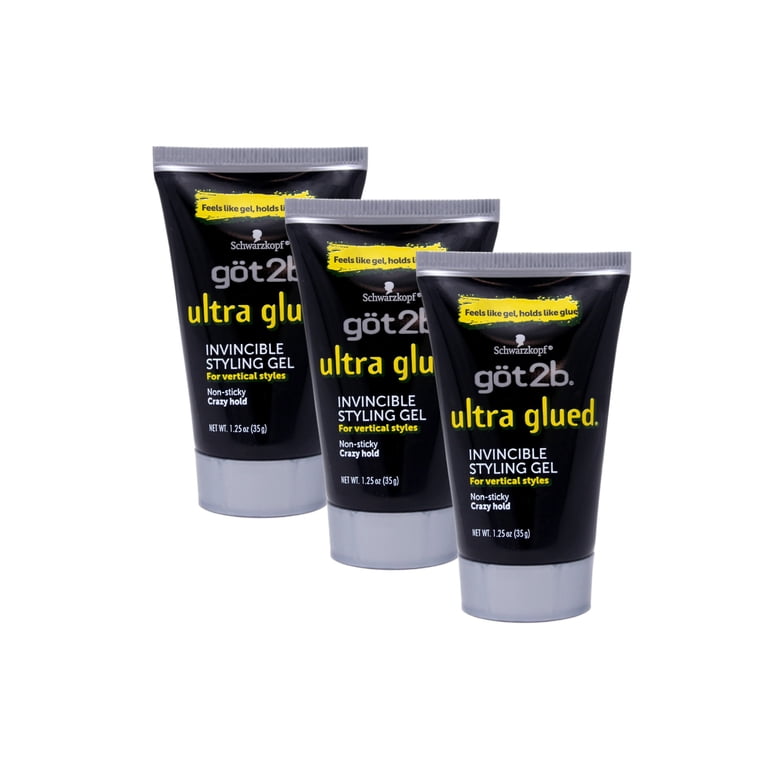 Got2b Ultra Glued Invincible Styling Hair Gel, 1.25 Oz  display picture 1