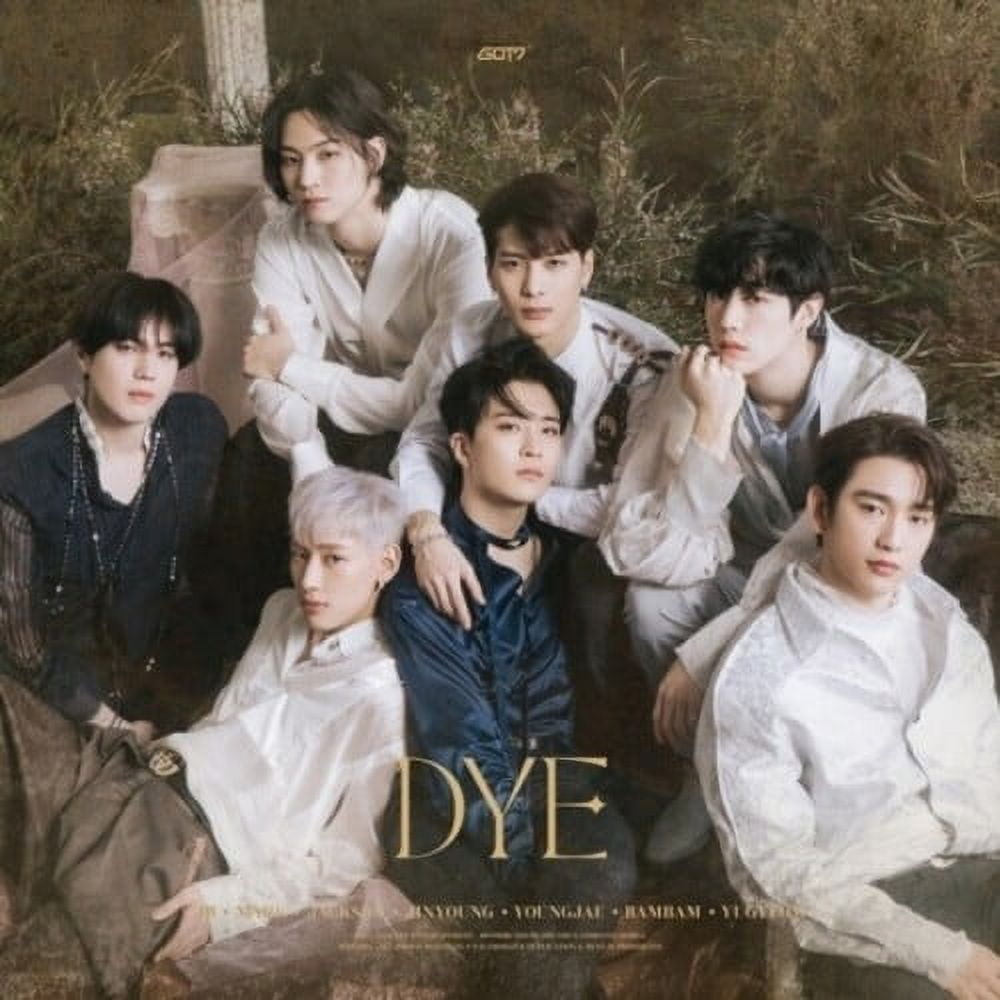 JYP ENTERTAINMENT Got7 - Dye (Random Cover) (incl. 80pg Photobook, Mirror Card, Bookmark + 2 xPhotocard) - CD