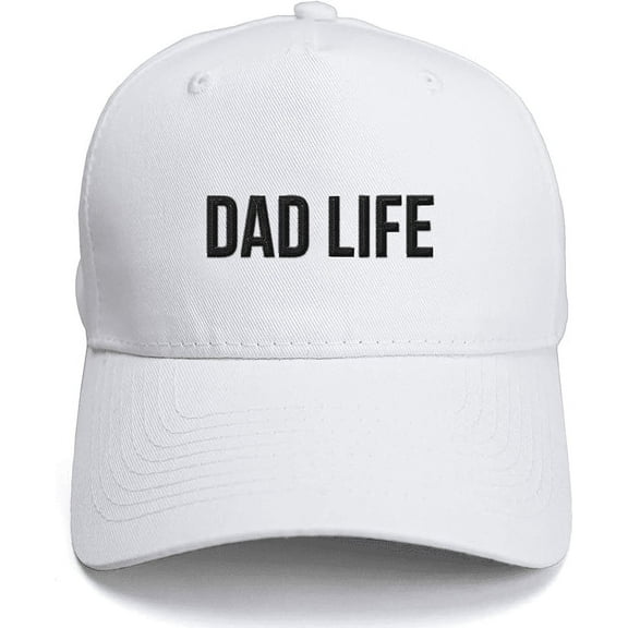 GotPrint Dad Life Cap, Adjustable Dad Hat for Father's Day, Cool Graphic Baseball Cap Gift for Papa, Dad, Husband