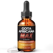 Gota Africana Max   Natural Daily Liquid Formula Designed to Align with Fitness Goals, Support an Active Lifestyle & Body Balance | Just a Few Drops for a Fit-Focused Routine 30 Servings