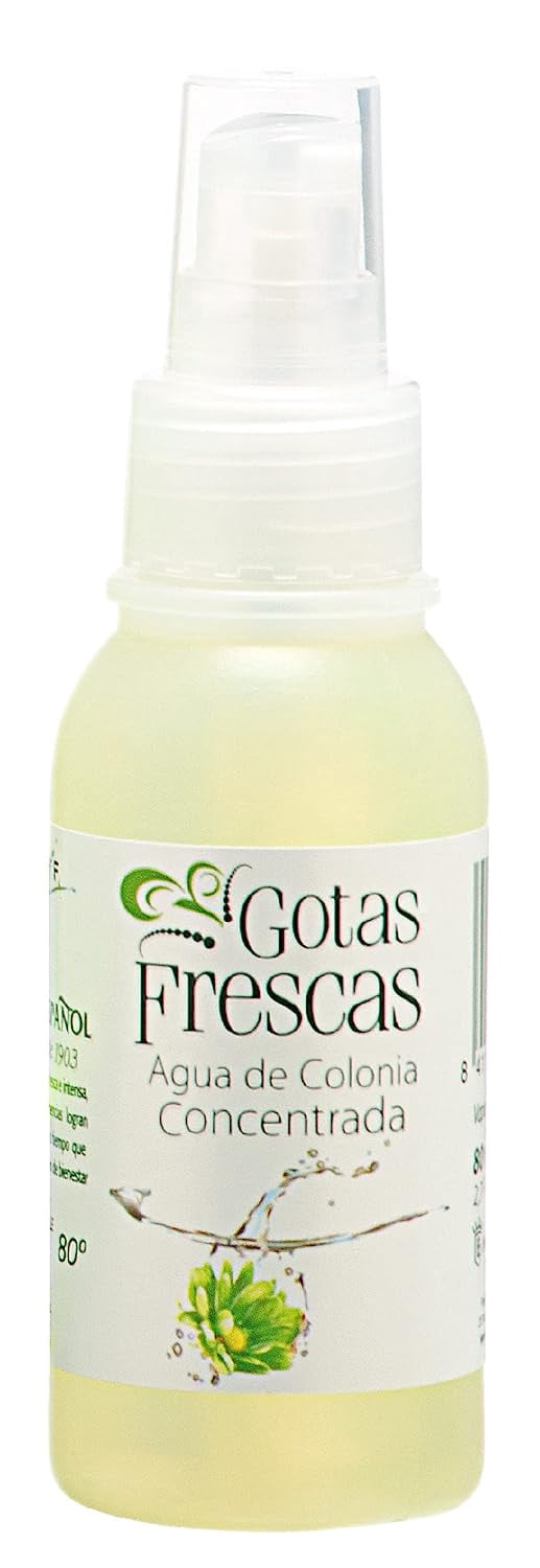 Gotas Frescas Agua de Colonia (Splash Cologne) 80ml