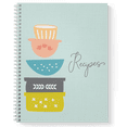 thumbnail image 1 of Gotcha Covered Softcover Recipe Dishes 8.5" x 11" Spiral Writing Notebook, 120 Recipe Pages, Durable Gloss Laminated Cover, White Wire-o Spiral. Made in the USA, 1 of 5