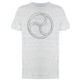 thumbnail image 1 of Goth Circle Triangle Inside Tee Men's -Image by Shutterstock, 1 of 2