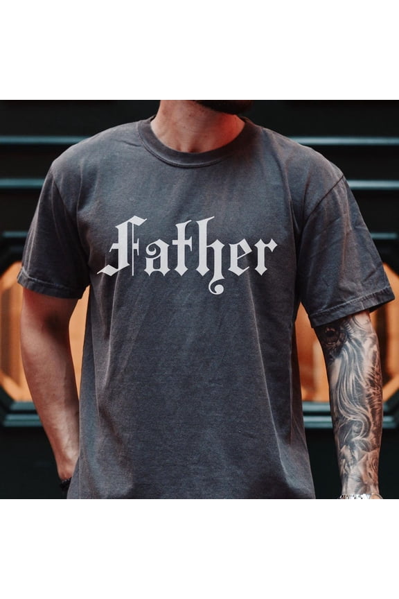 Goth Dad Elder Emo Heavy Metal Graphic Shirt BLACK Unisex S-5XL Hot Trending Shirt