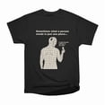 thumbnail image 1 of Goth Girl Spit T-Shirt Tee Gift For Him Merch For Her Apparel For Friend, 1 of 2