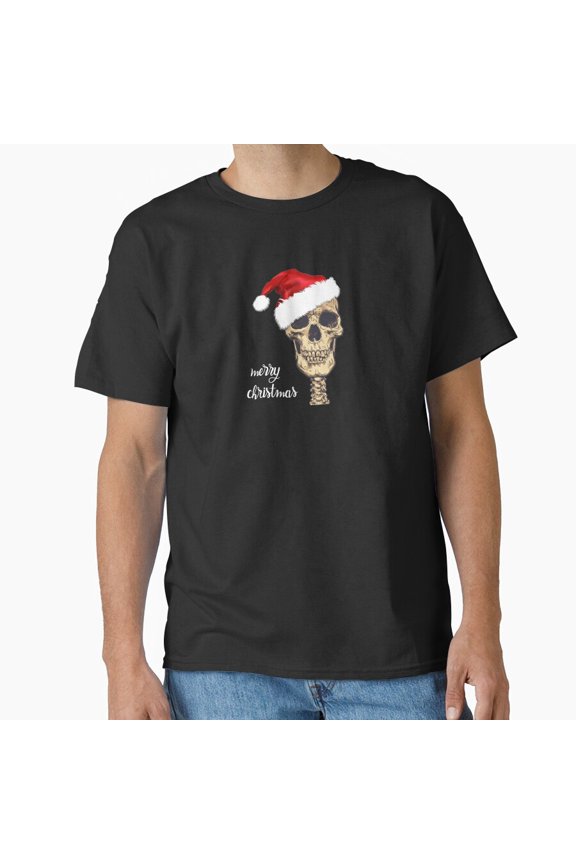 Goth-Inspired Winter Art for Fans of Dark Seasonal Fashion Unisex T-Shirt, up to size 5XL