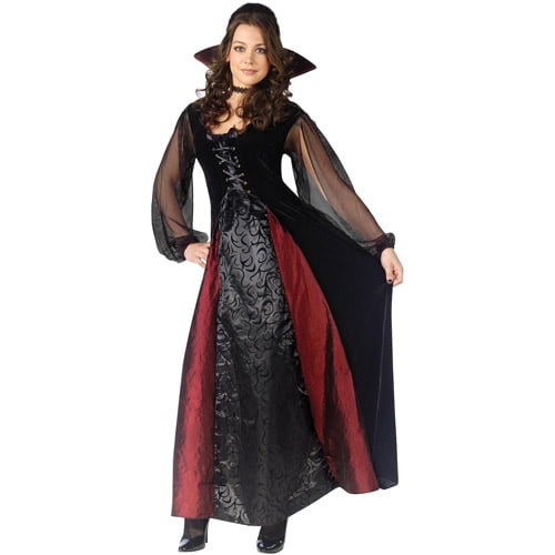 Goth Maiden Vampire Adult Halloween Costume - Walmart.com