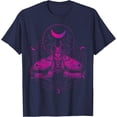 thumbnail image 1 of Goth Moth And Crescent Moon Unisex T-Shirt for Men Women Kids Toddler,Navy Color,Size XL, 1 of 5