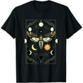 thumbnail image 1 of Goth Motte Tarot Card Moth Unisex T-Shirt for Men Women Kids Toddler, 1 of 5