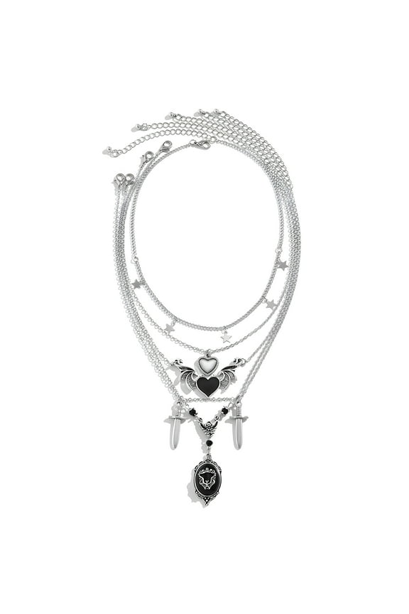 Goth Necklaces For Women Star Choker Necklace Accessories Star Accessories Halloween