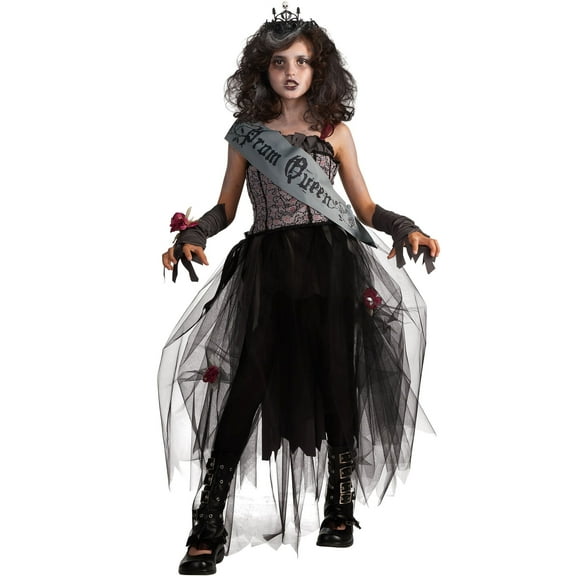 Rubies Goth Zombie Prom Queen Costume for Kids, Girls XL