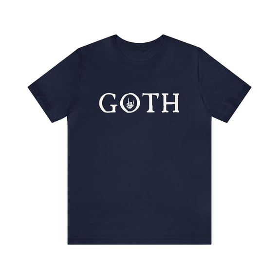 Goth Skeleton Hand Unisex Jersey Short Sleeve Tee