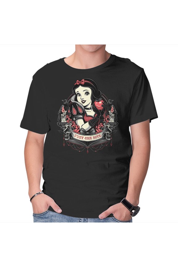 Goth Snow White Unisex T-Shirt Tee Sweatshirt Hoodie Tank Top