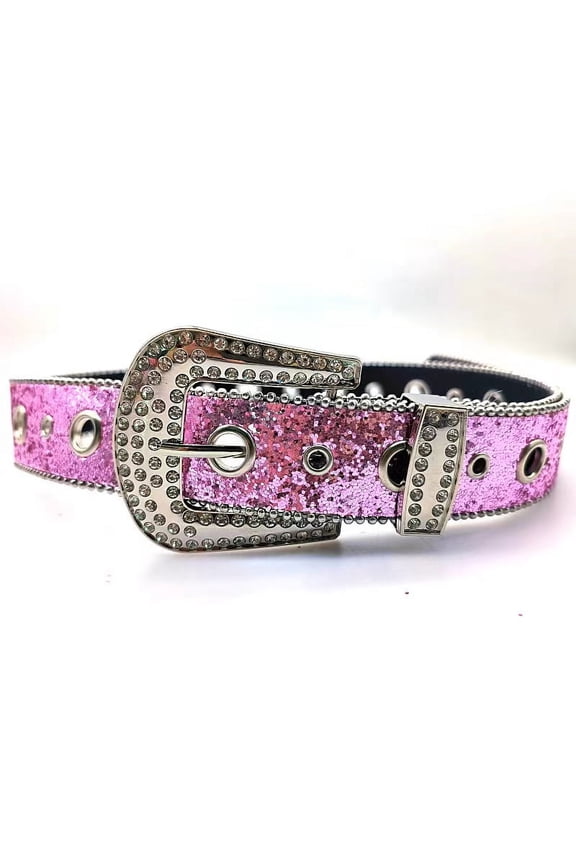 Goth for rhinestone Belts Women PU Leather Strap for rhinestone Belts Western Cowboy Y2K Girls Fashion Belt for Jeans Men