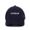 thumbnail image 1 of Gotham Baseball Cap Embroidered Cotton Adjustable Dad Hat Navy, 1 of 1