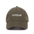 thumbnail image 1 of Gotham Baseball Cap Embroidered Cotton Adjustable Dad Hat Olive, 1 of 1