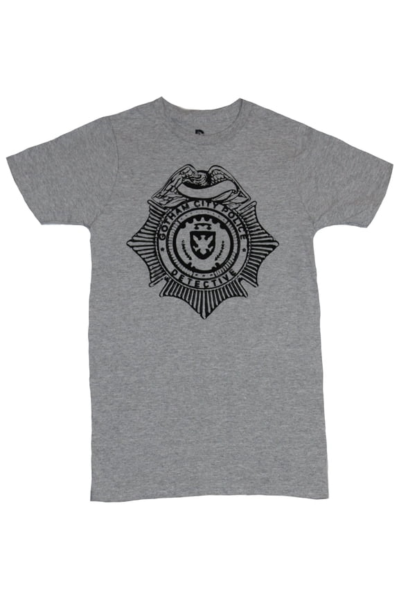 Gotham Batman DC Comics Mens T-Shirt - Gotham City Police Badge Image (X-Small)