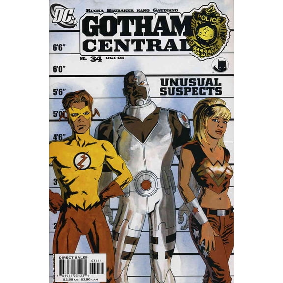 Gotham Central #34 VF ; DC Comic Book