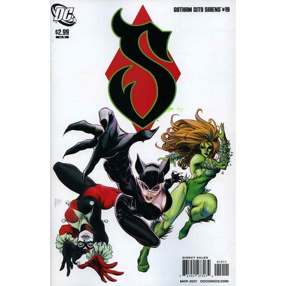 Gotham City Sirens #19 VF ; DC Comic Book