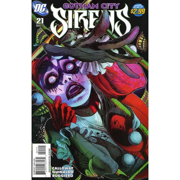 Gotham City Sirens #21 VF ; DC Comic Book