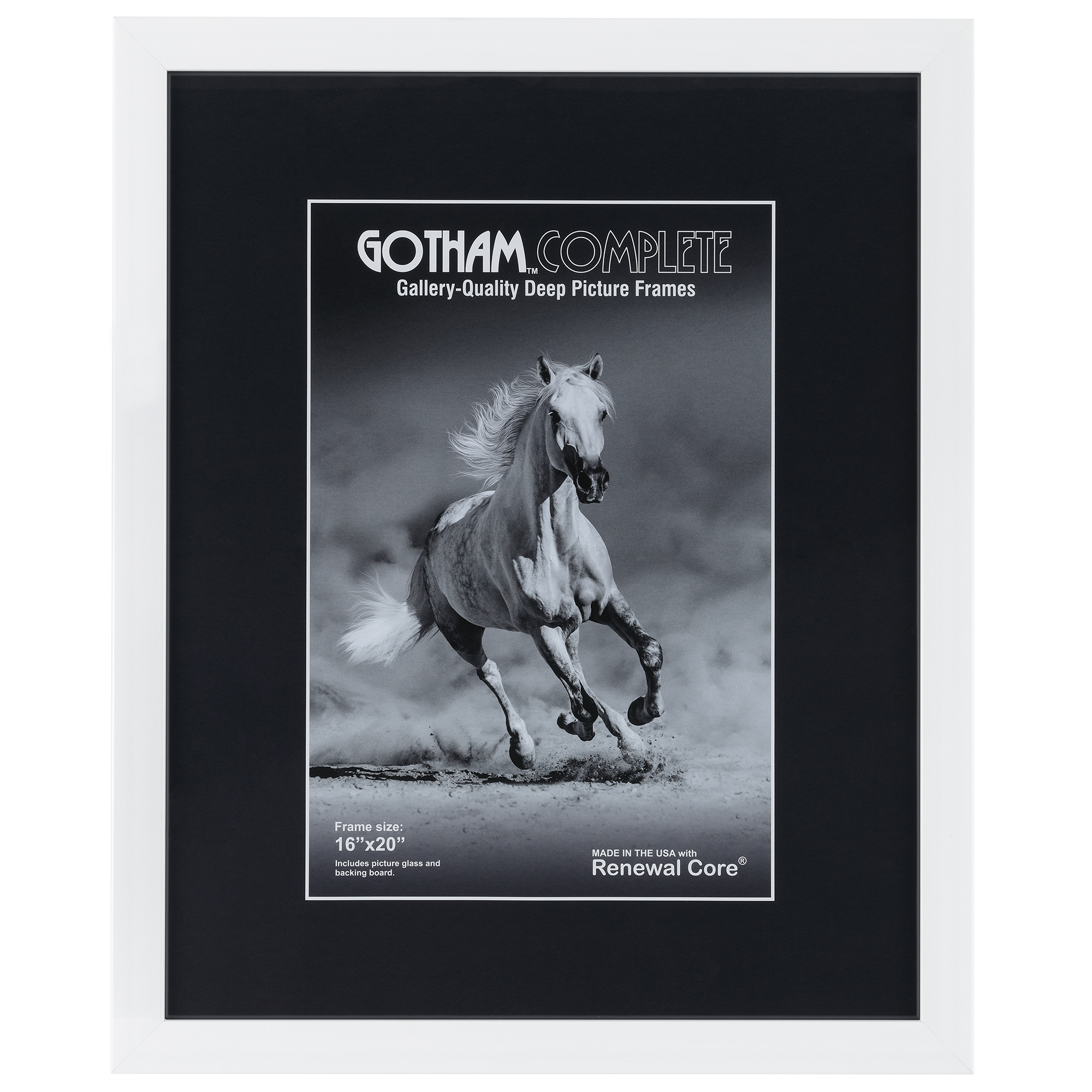 Creative Mark Gotham Deep Gallery Frames - 3 Pack Of Professional Gallery  Frames For Canvas, Paintings, Presentation & More! - [black - 18x36] :  Target