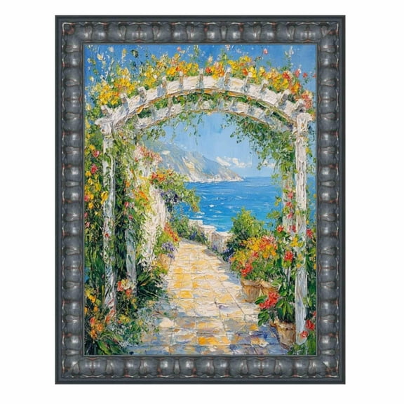 Gotham Gothic Black Ornate Picture Frame 30x40 frame