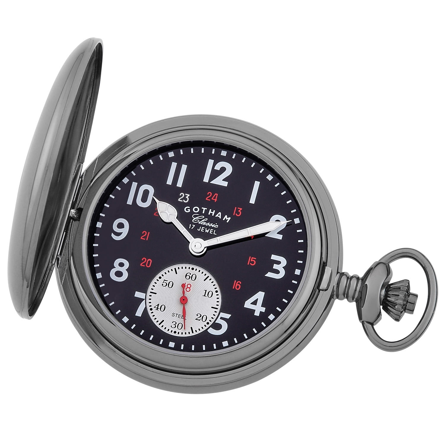 Gotham Railway Classic Gotham Mechanical Pocket Watch Gotham