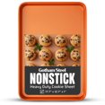 thumbnail image 1 of Gotham Steel Copper Baking Sheet Non Stick, 17" x 12" x 1" Ceramic Cookie Sheets for Baking Nonstick, Heavy Duty Titanium Ceramic Non Stick Baking Pans, Non Toxic, Metal Utensil Safe, Dishwasher Safe, 1 of 8