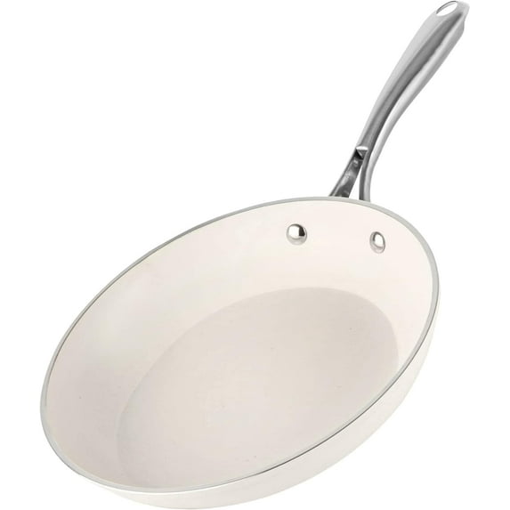 Gotham Steel 12 Inch Non Stick Frying Pans Nonstick Skillet, Ceramic Pan for Cooking Non Toxic, Nonstick Frying Pan Skillets with Stay Cool Handle, Fry Pans, Oven and Dishwasher Safe