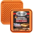 Gotham Steel Diamond Grill Griddle Pan 11.5" Reversible Nonstick