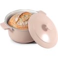thumbnail image 1 of Gotham Steel Dutch Oven 5 Qt Pot With Lid Nonstick Ceramic Cooking Hot Pot Cast Aluminum Induction Stock Pot, Pink, 1 of 10
