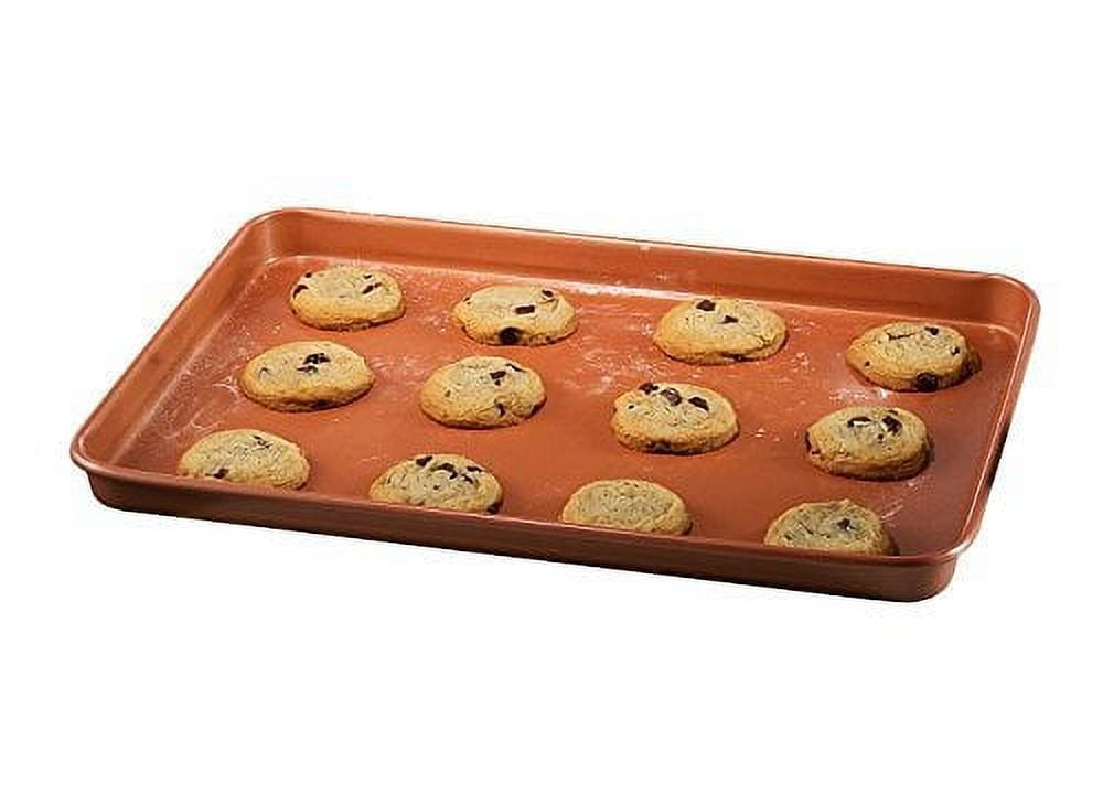 Gotham Steel Nonstick Copper Cookie Sheet and Jelly Roll Baking