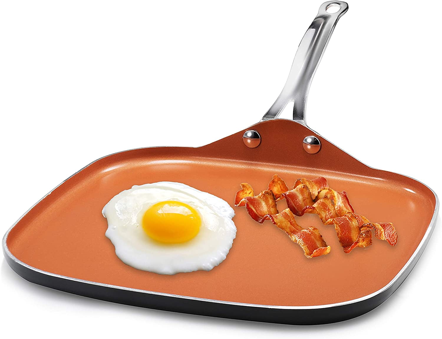  Gotham Steel Mini Nonstick Egg & Omelet Pan – 5.5
