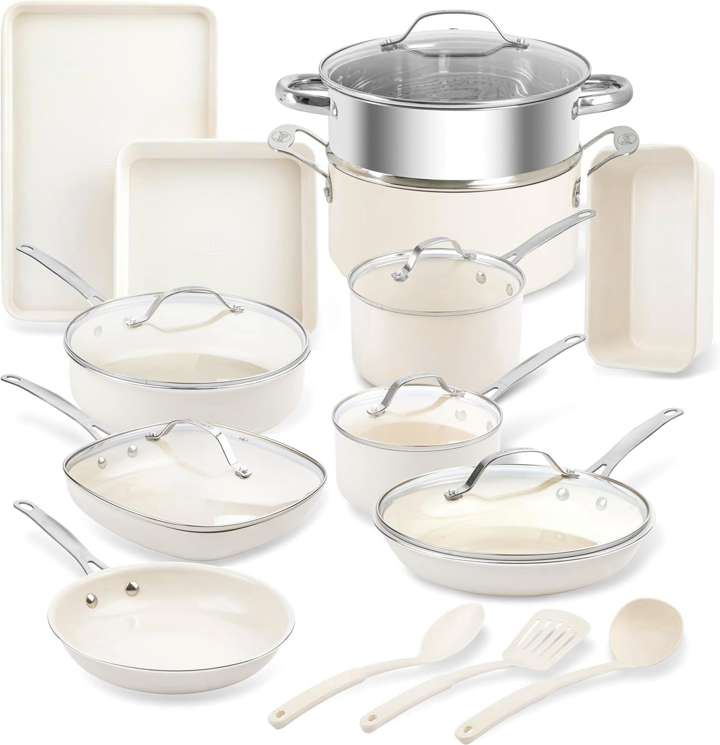 T Fall Nonstick Fry Pan Set Stainless Steel Nonstick Pans for Cooking T