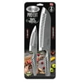 thumbnail image 1 of Gotham Steel 2 Pc Professional Cutting Knives, Pro Cut Japanese Style Stainless Steel Knives, 4" Chef Knife and 7" Santoku Knife, Patented Design, As Seen on TV, 1 of 4