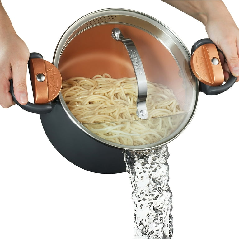 6 Qt. Copper Electric Pressure Cooker with Non-Stick Interior 6 Qt. Copper Electric Pressure Cooker with Non-Stick Interior